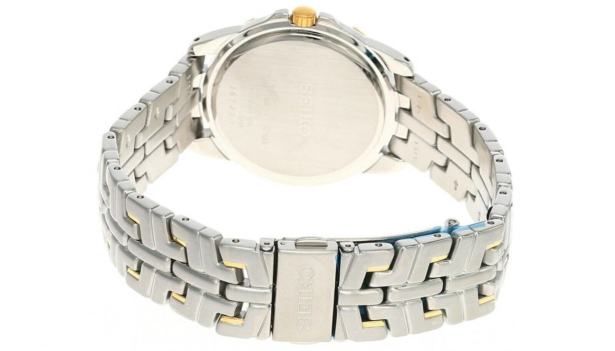 Seiko Vintage 37 mm – cadran blanc – montre homme