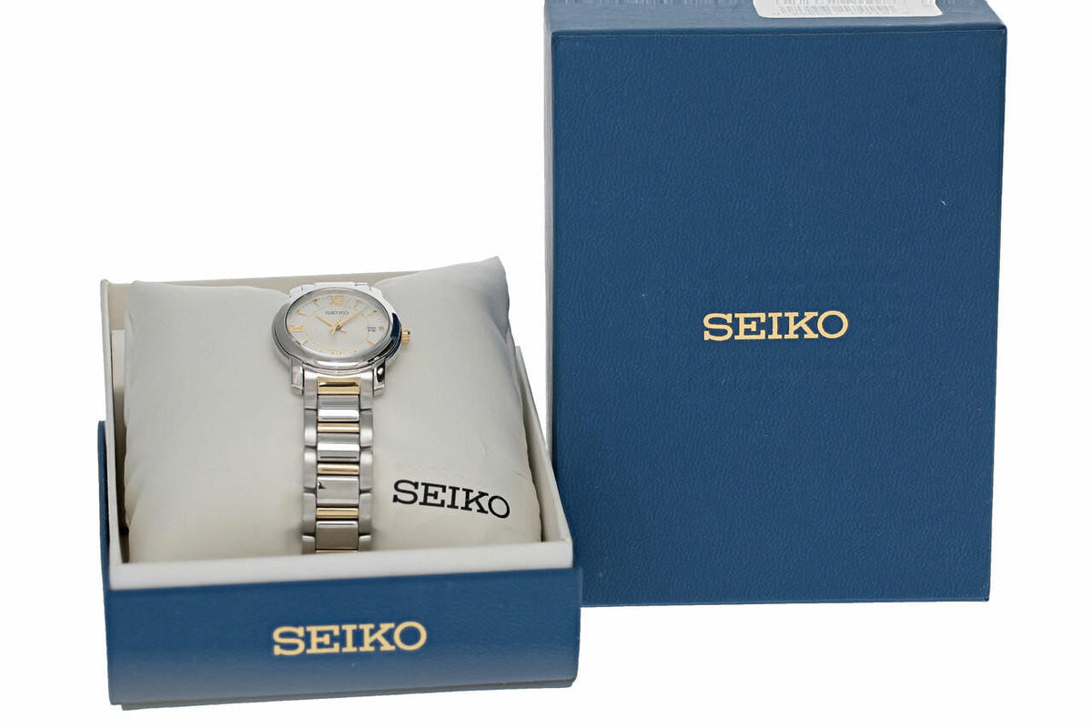 SEIKO 26 mm – cadran blanc – montre femme