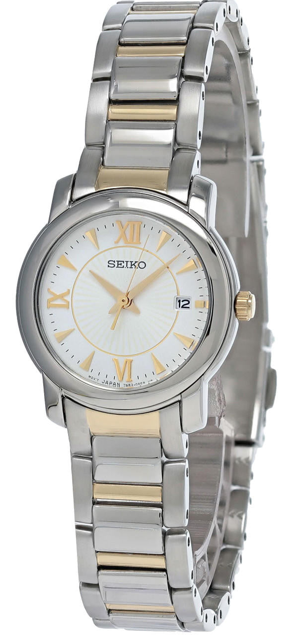 SEIKO 26 mm – cadran blanc – montre femme