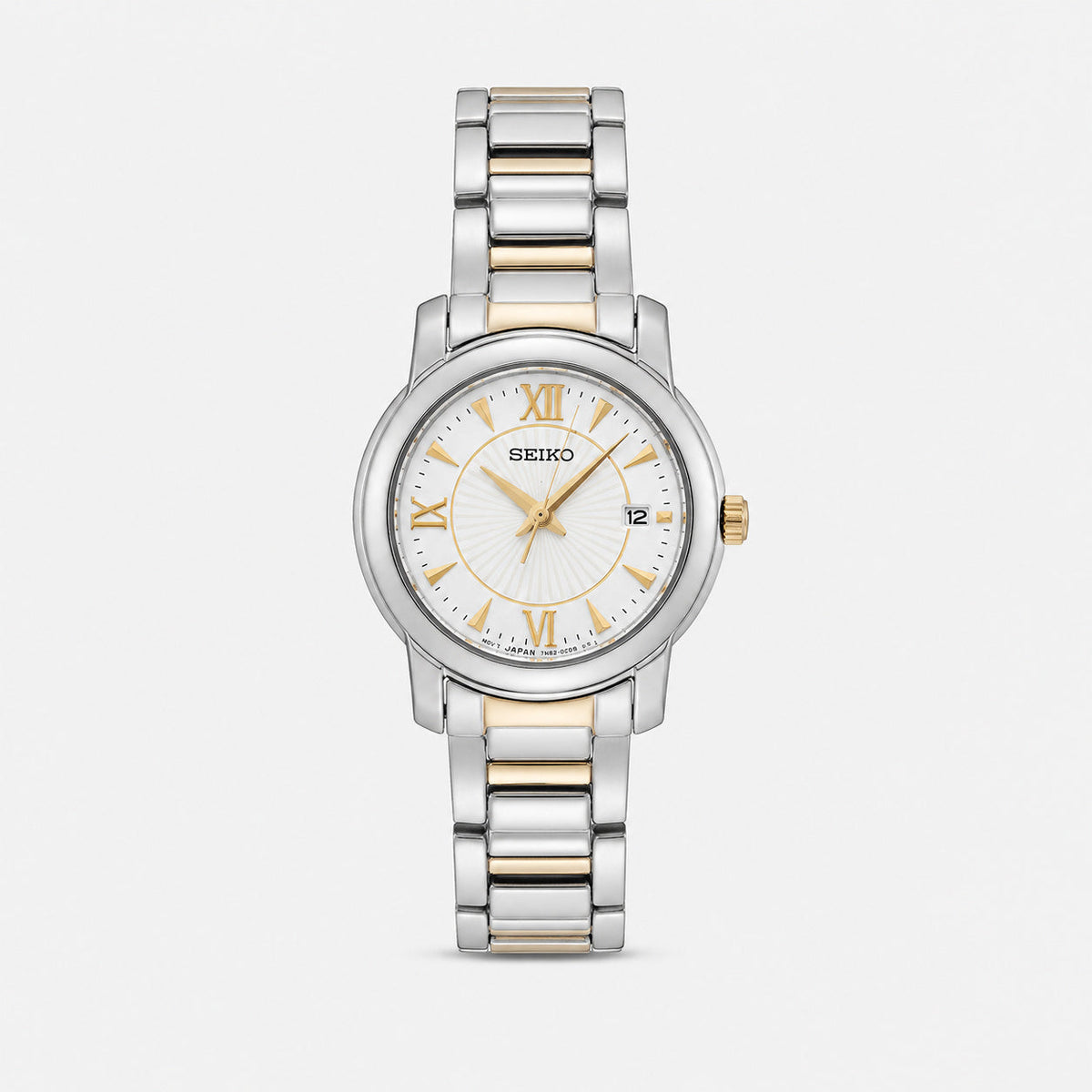 SEIKO 26 mm – cadran blanc – montre femme