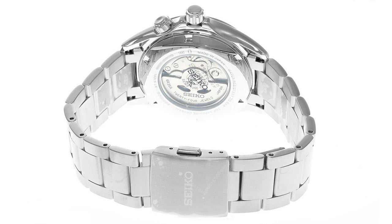 SEIKO Prospex Alpinist 39,5 mm – cadran noir – montre homme