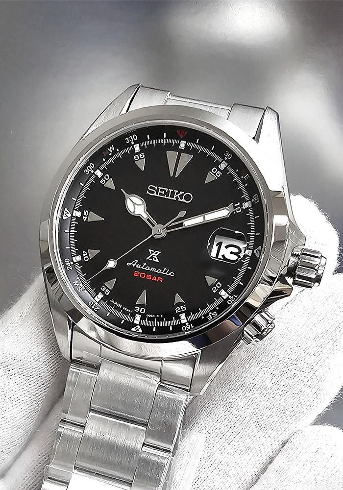 SEIKO Prospex Alpinist 39,5 mm – cadran noir – montre homme