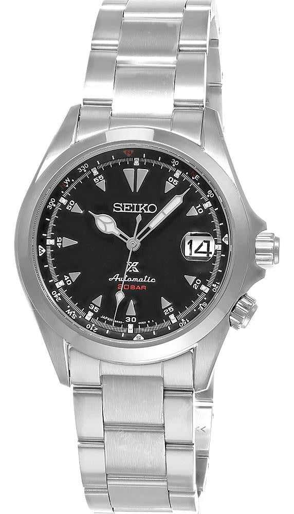 SEIKO Prospex Alpinist 39,5 mm – cadran noir – montre homme