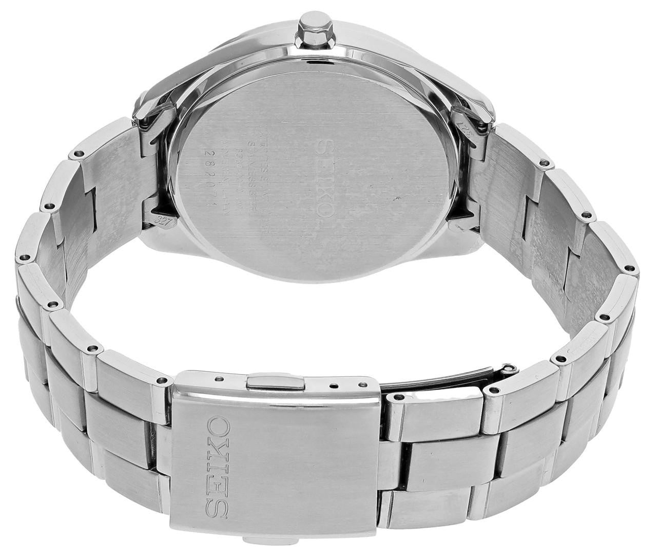 SEIKO quartz 35 mm – cadran blanc – montre femme
