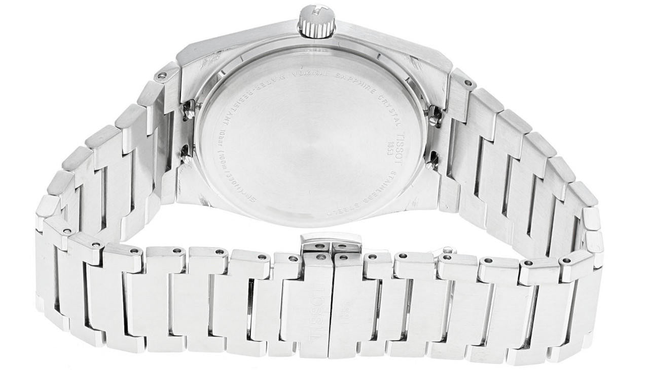 TISSOT PRX quartz 35 mm – cadran bleu – montre unisexe