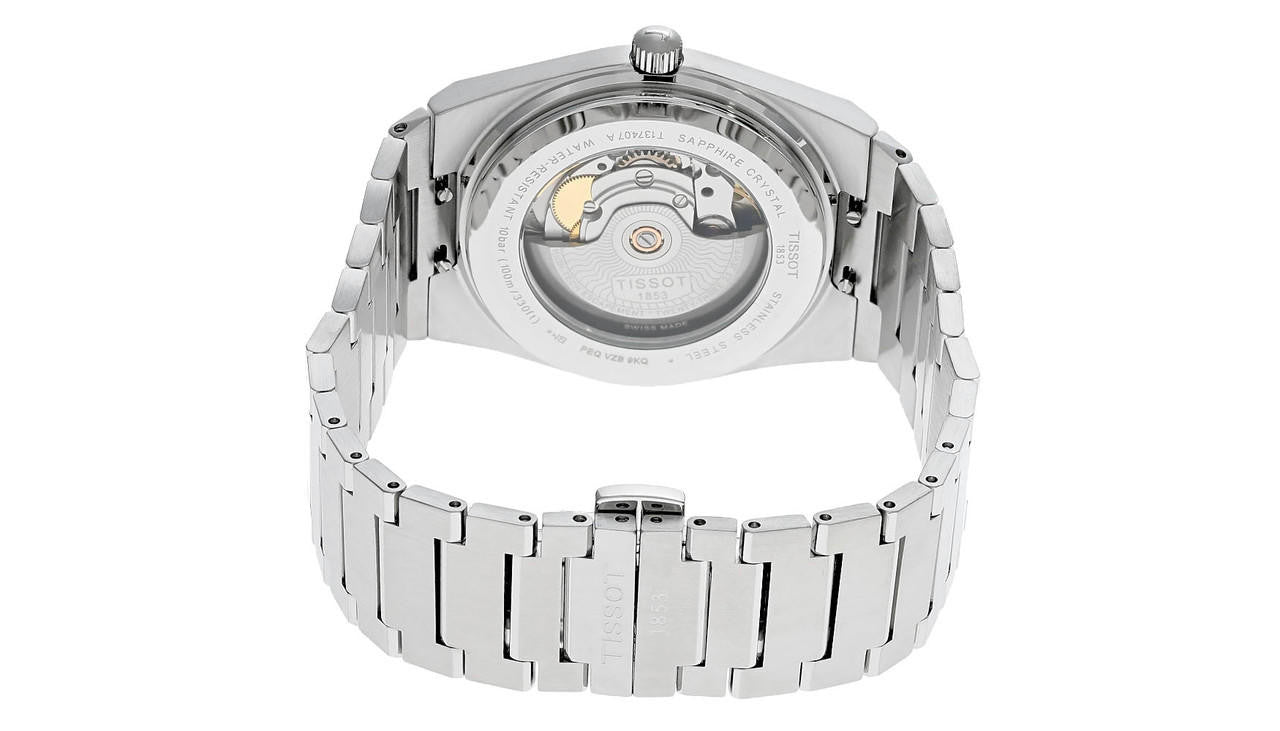 TISSOT PRX Powermatic 80 40 mm – cadran bleu glacier – montre homme
