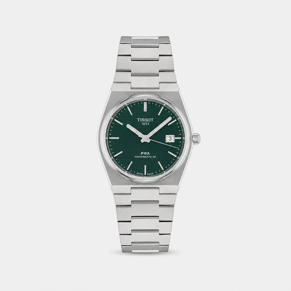TISSOT PRX Powermatic 80 40 mm – cadran vert – montre homme