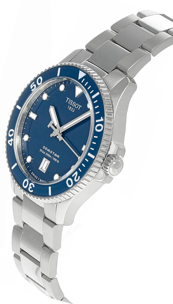 TISSOT Seastar 1000 quartz 40 mm – cadran bleu – montre homme