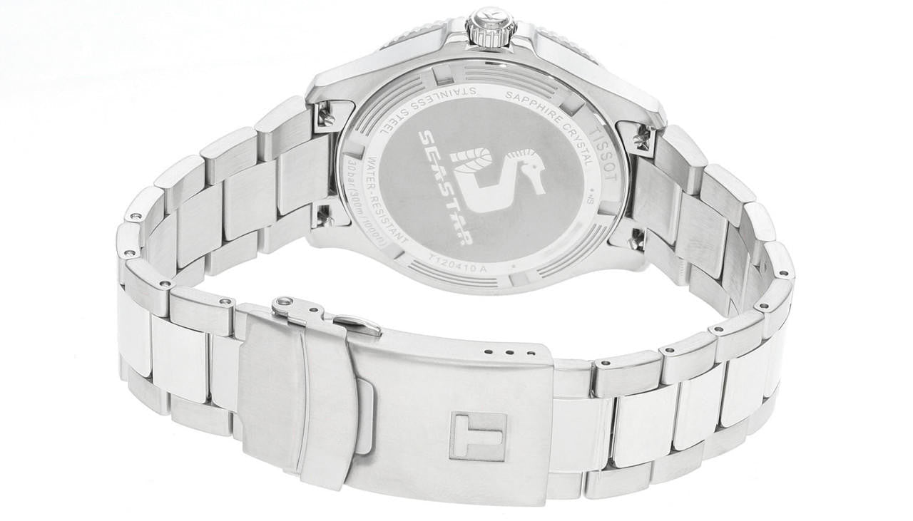 TISSOT Seastar 1000 quartz 40 mm – cadran bleu – montre homme